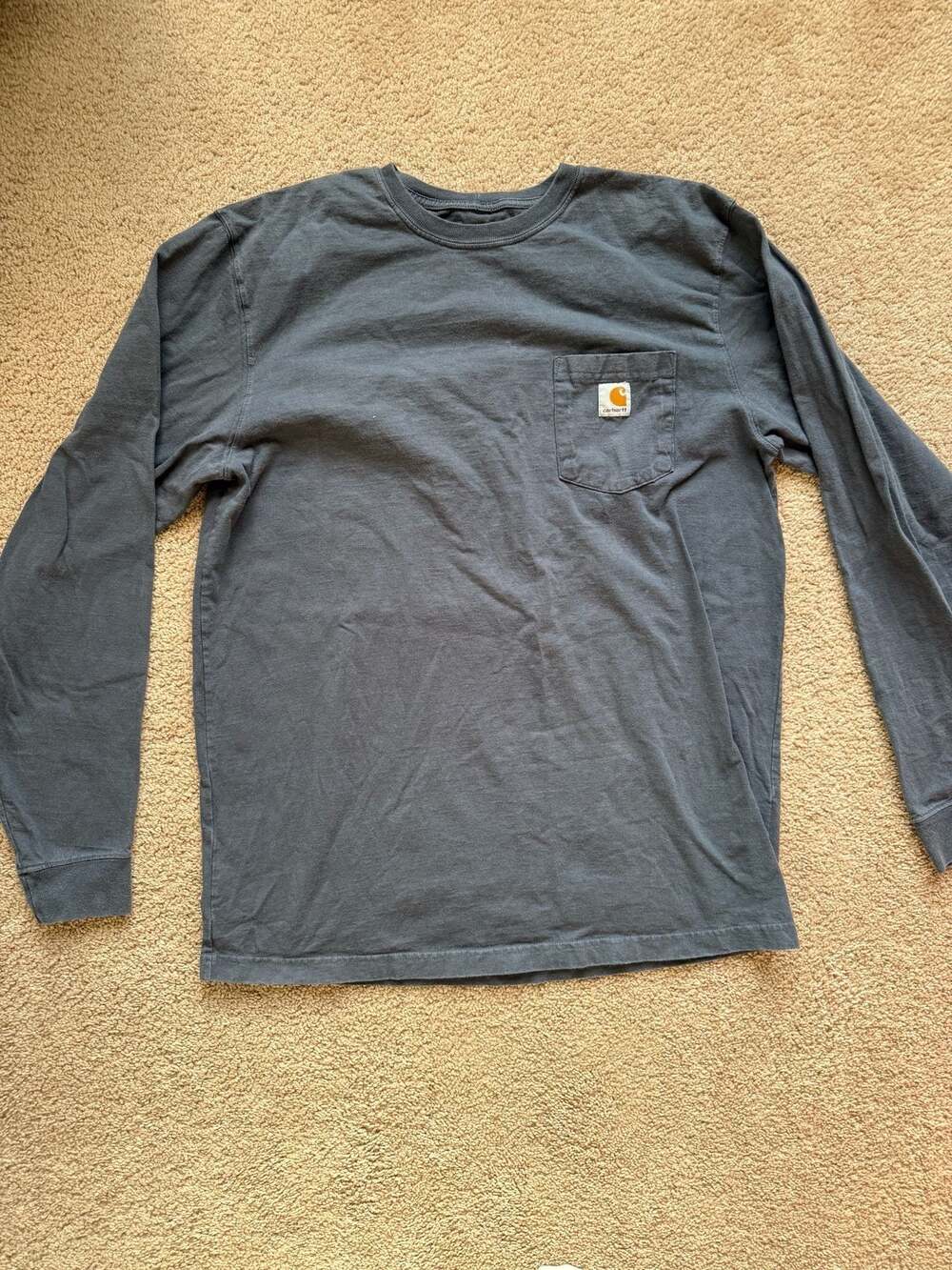 Carhartt Men's K126 Workwear Pocket Long-Sleeve T-Shirt Original Fit L Tall